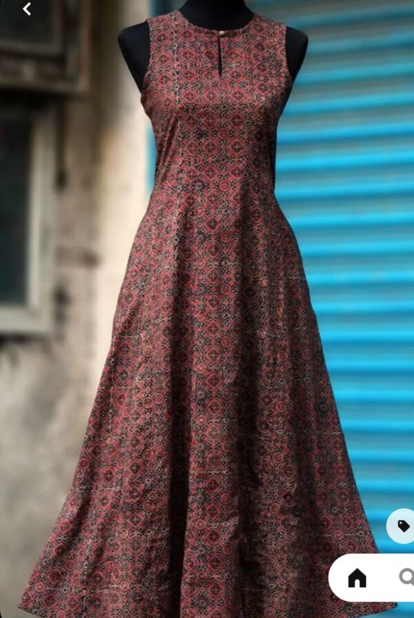 Bagru Handloom Dress